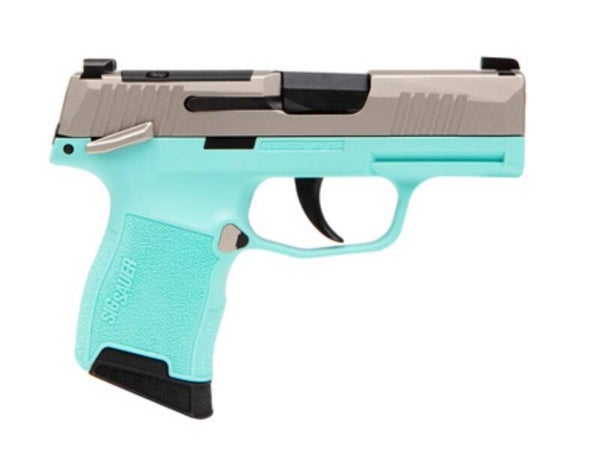 Sig Sauer P365 .380ACP Robin's Egg Blue