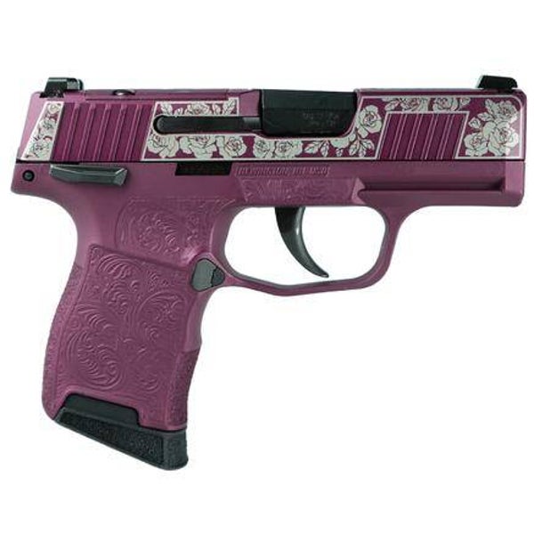SIg Sauer P365 Black Cherry Rose .380ACP