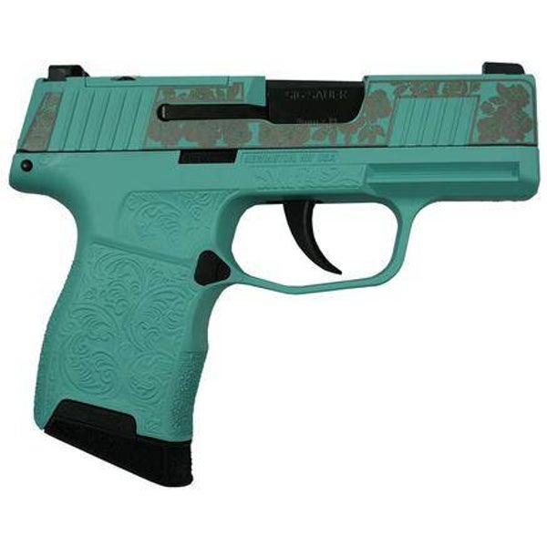 SIg Sauer P365 Guns & Roses Robin's Egg Blue 9mm
