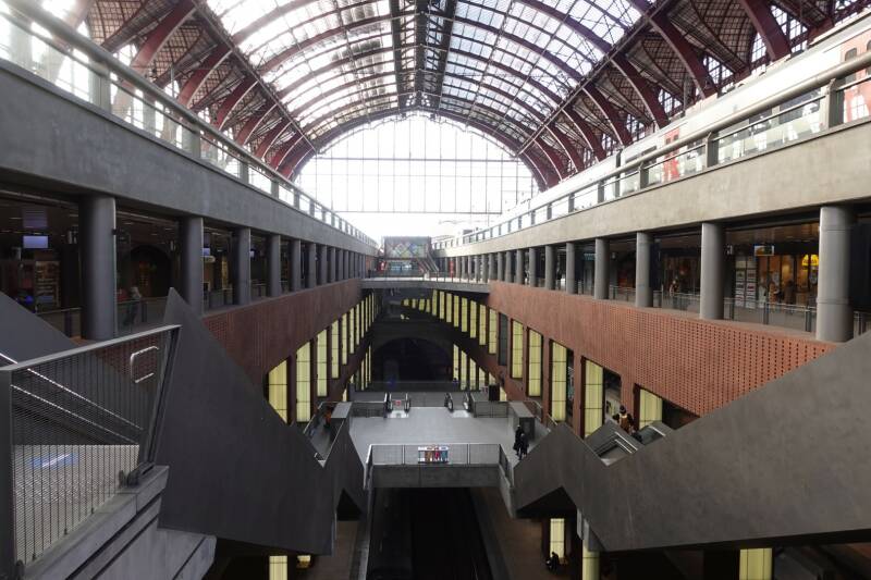 Verdiepingen Antwerpen Centraal