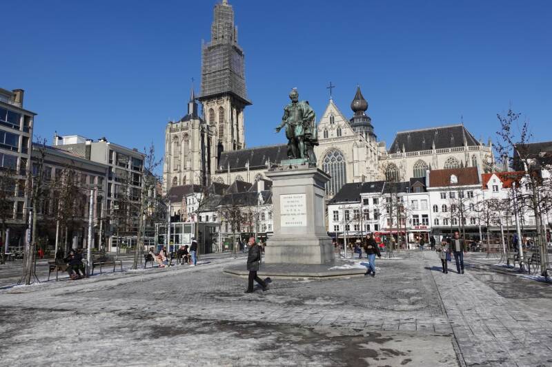 Groenplaats Rubens Antwerpen