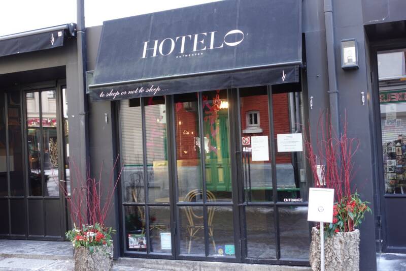 Hotel O Kathedral antwerpen ingang