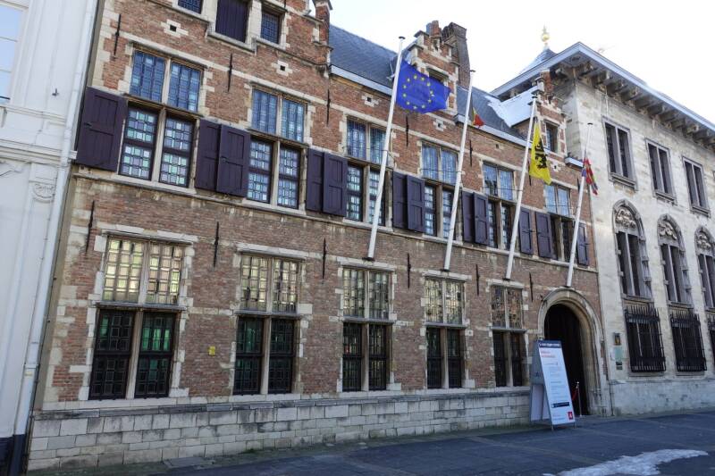 Voorkant rubenshuis antwerpen