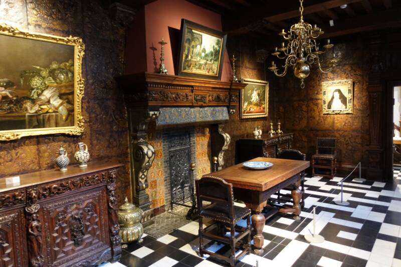 interieur rubenshuis antwerpen