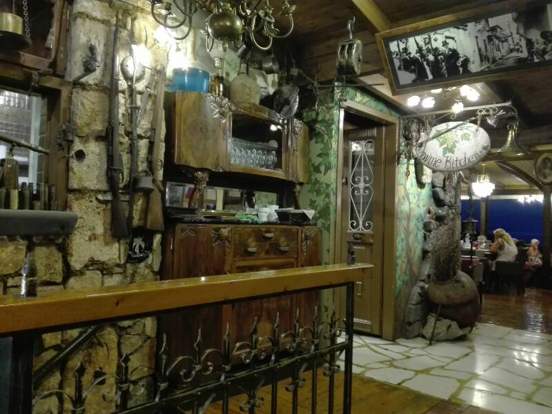 Diner bij Butler's House Lassi Argostoli Kefalonia museum 1