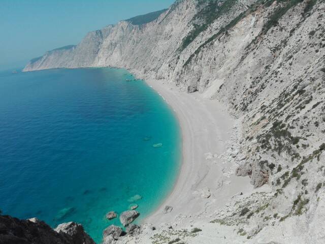 Strand Platia Ammos Beach paliki kefalonia