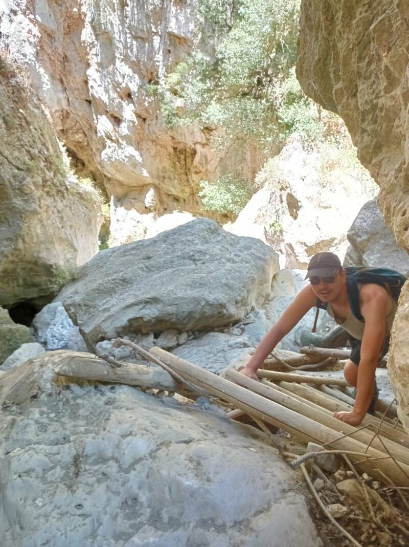 Klimladder Patsos Gorge