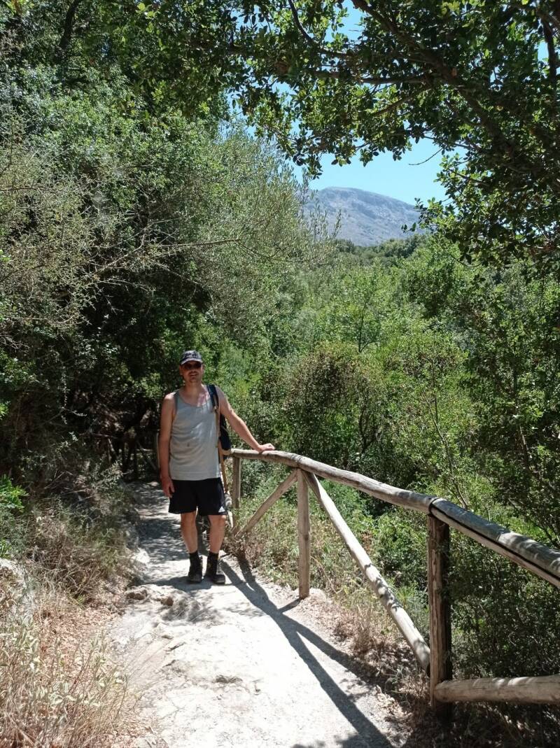 Wandelpad Patsos Gorge