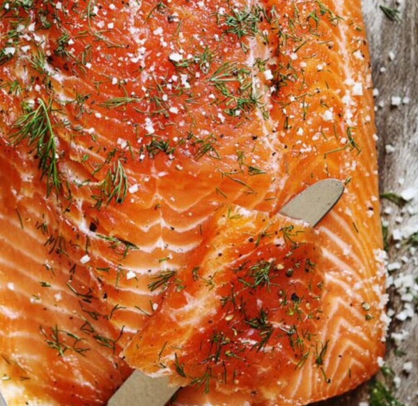 Plancha Saumon Gravlax