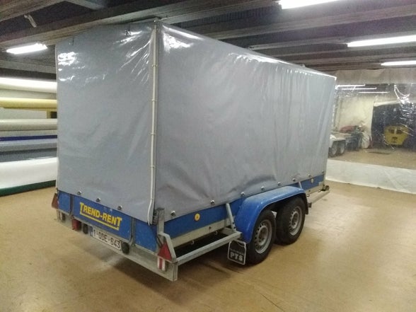 Zeilmakerij aanhangwagen