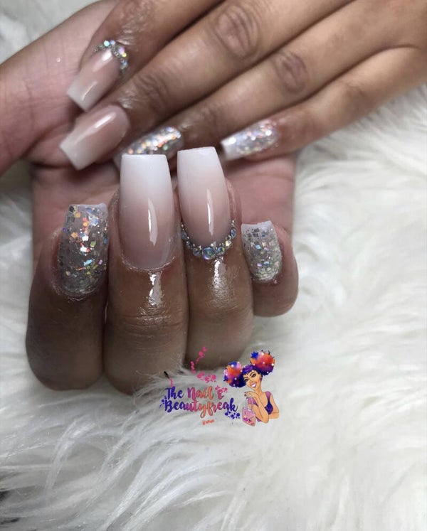 Babyboom, Glitterfade en Ombre nails