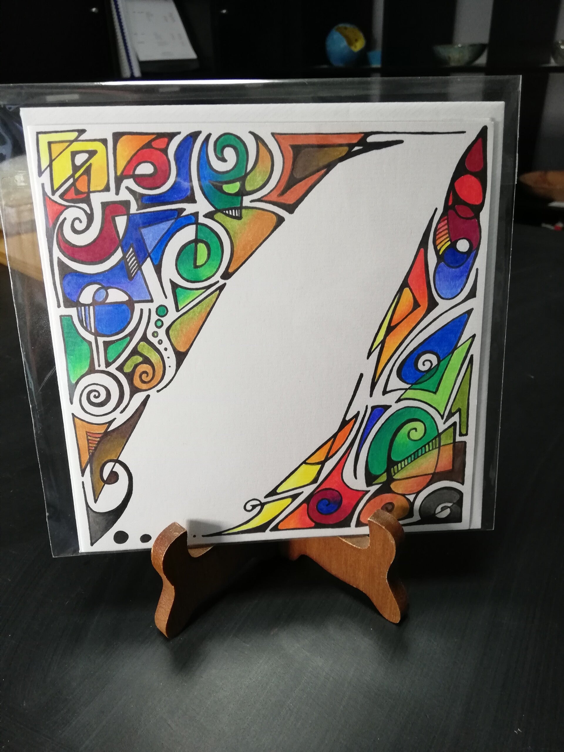 Handgetekende wenskaart Lievix 1