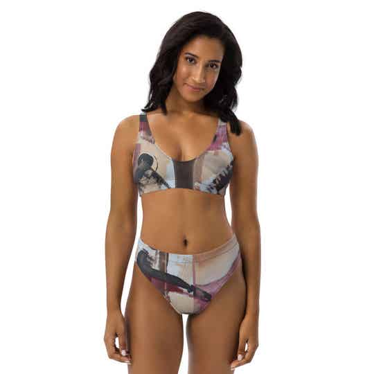 LIEVIX Art line - Bikini met hoge taille