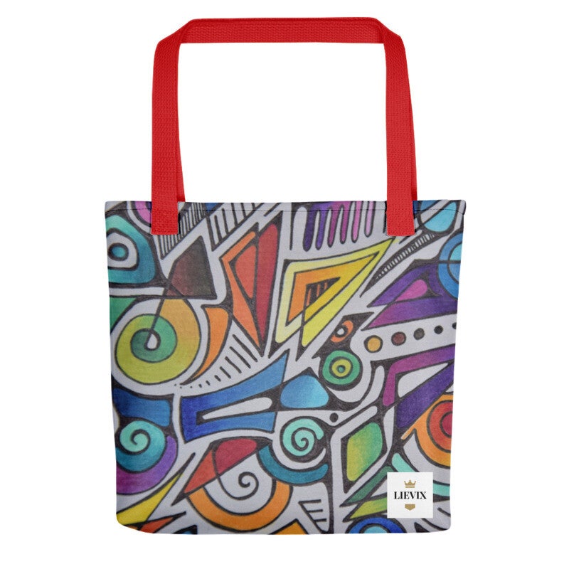 LIEVIX Trible-line FEL Draagtas (rood)