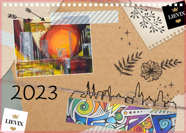 Lievix Wandkalender 2023 -  A4