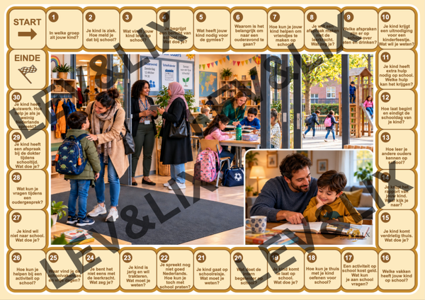 Ouders & School – Praatbord Nederlands (30 vragen)