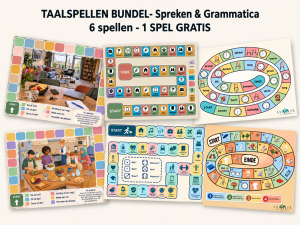 Taalspellen Bundel – Spreken & Grammatica