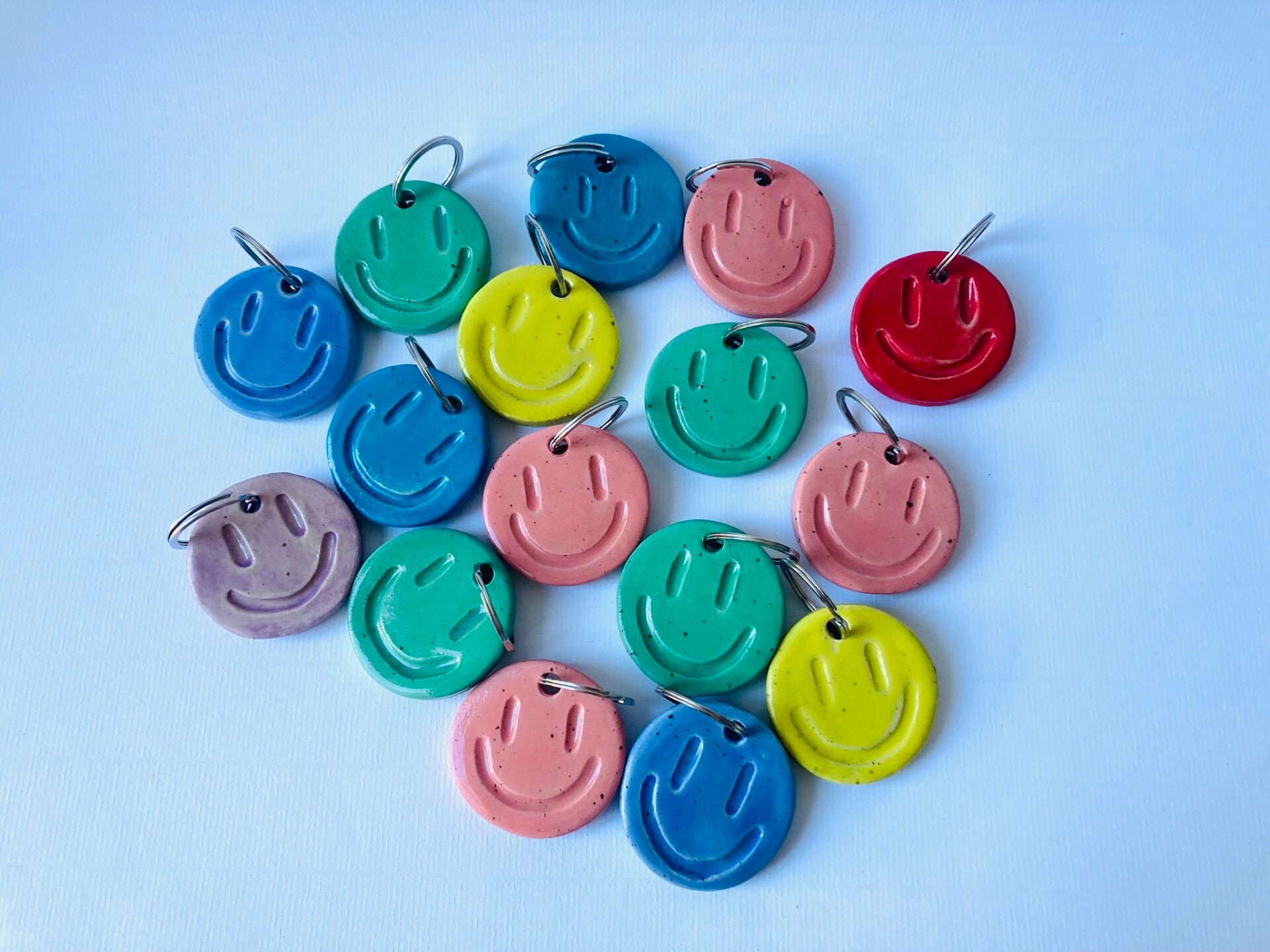 Sleutelhanger smiley