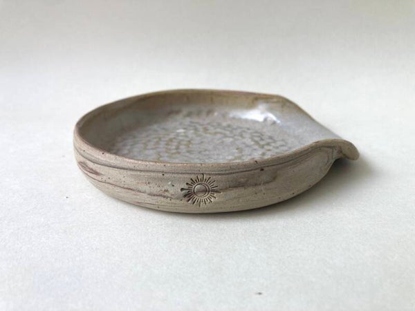 Lepelhouder iris/mixed clay