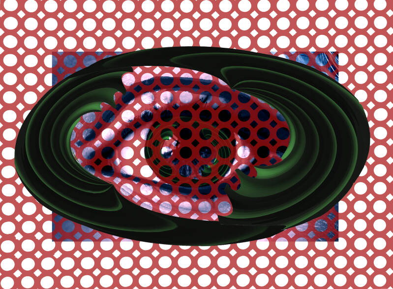 Ursula Etzlinger-Staf / Fotocollage / Neugier