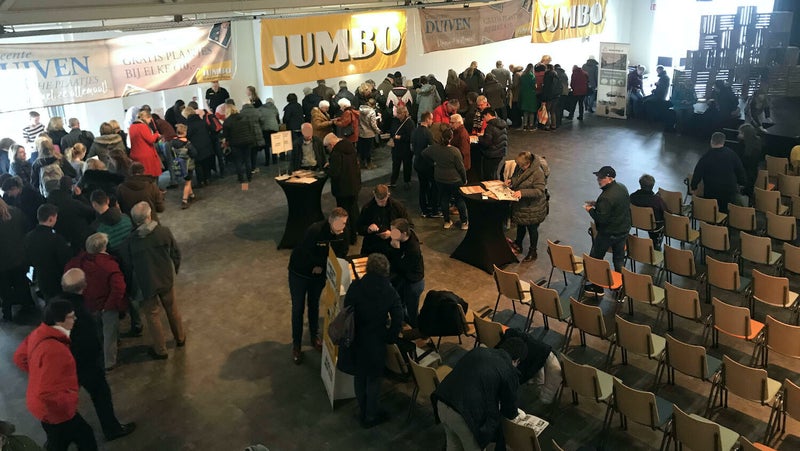 bijeenkomst, beurs