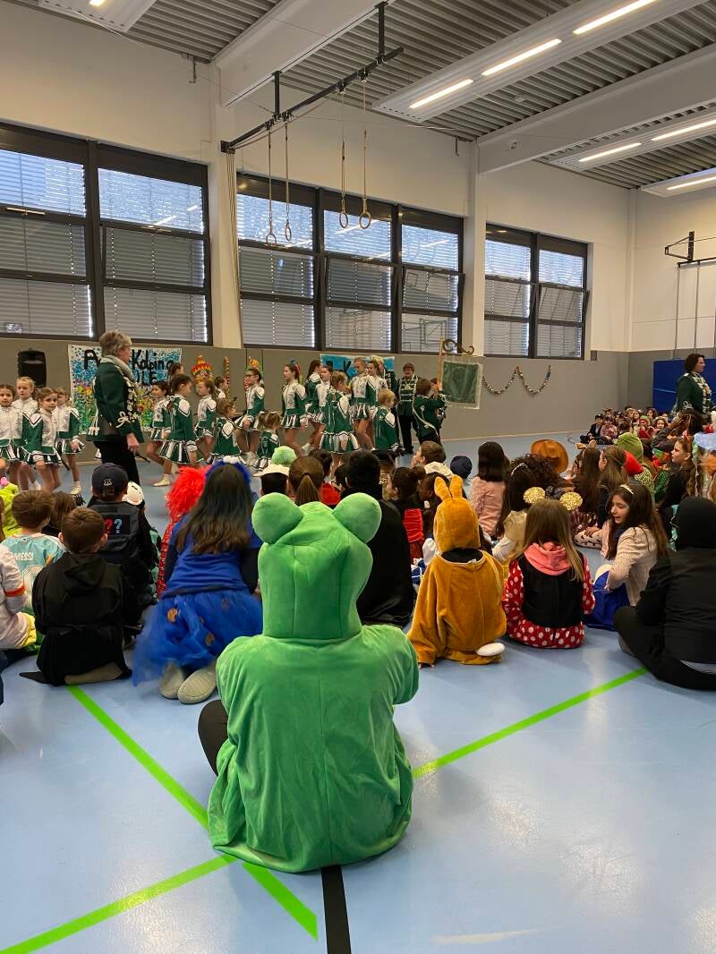 Auftritt der Funken Grün-Weiß