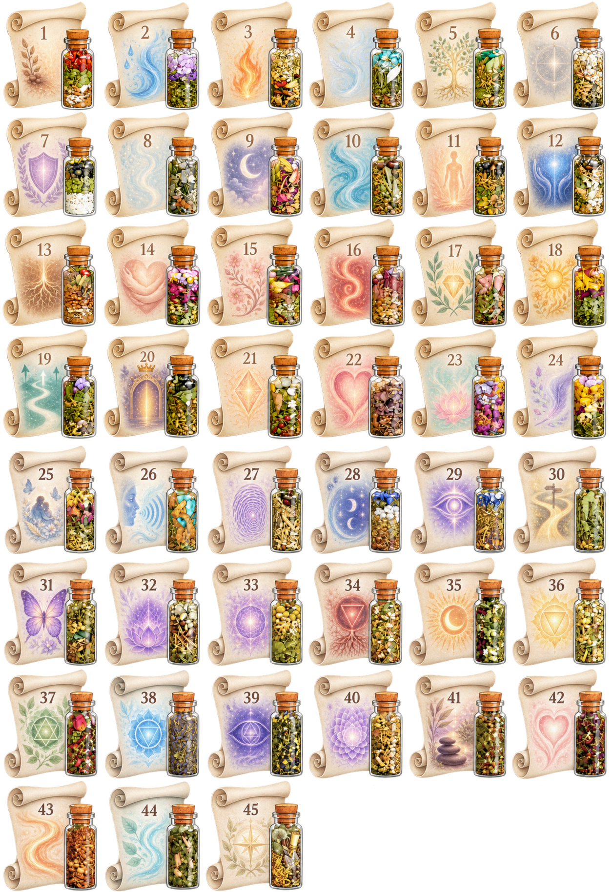 Energy Jar Orakel selectie