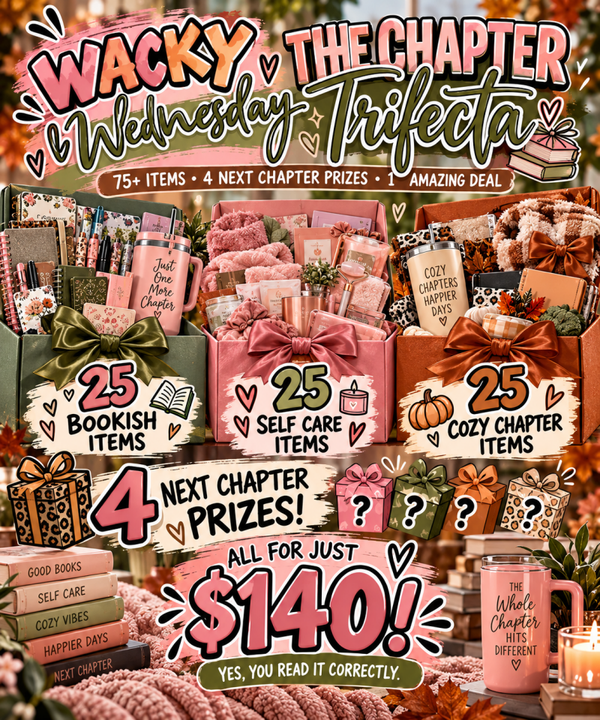 Wacky Wednesday- The Chapter Trifecta