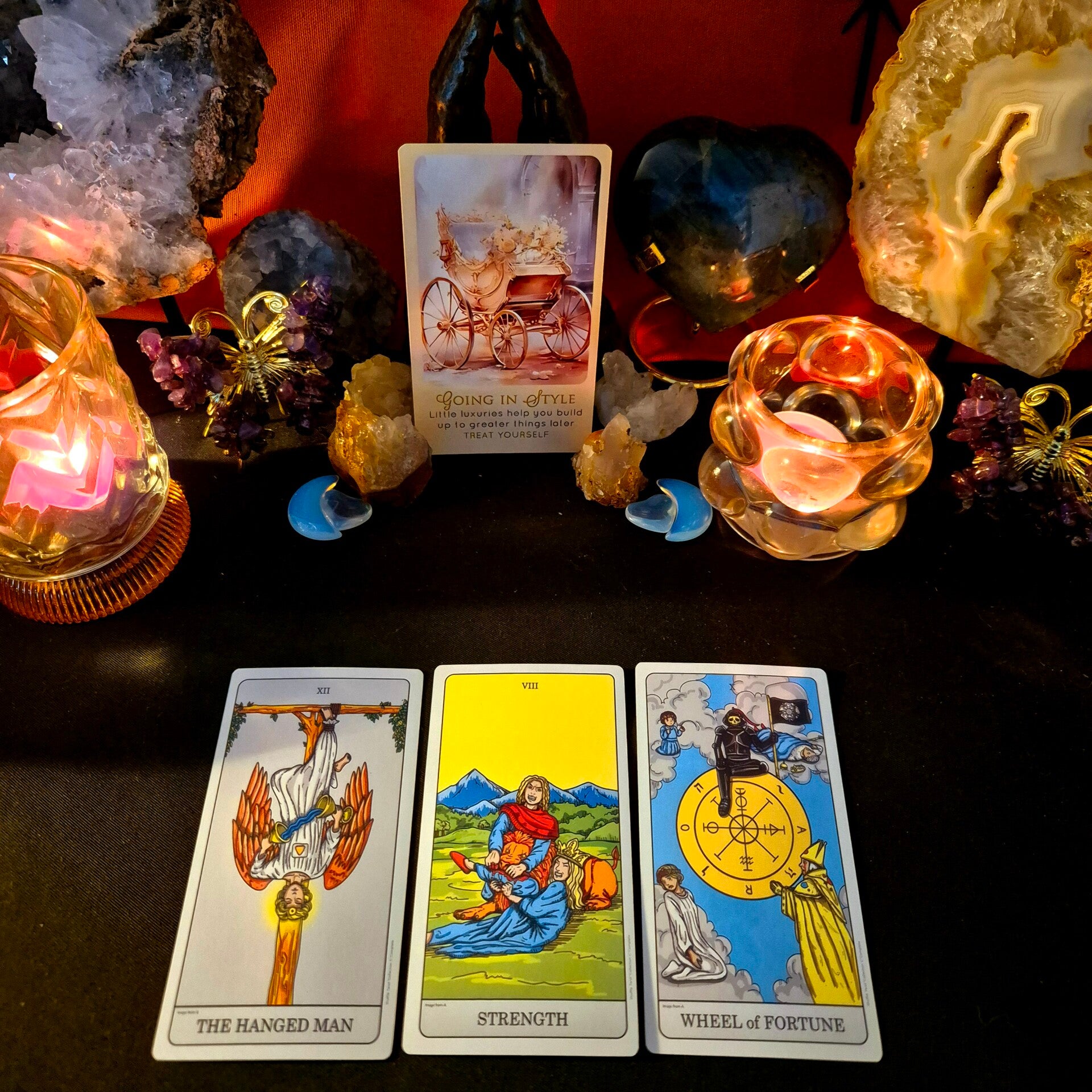 Tarot 🦋 Welvaart✨️en Geluk legging ✨️