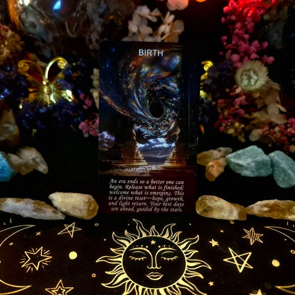 ✨️🍀🪽Goddelijke Mystieke Edelsteen Tarot