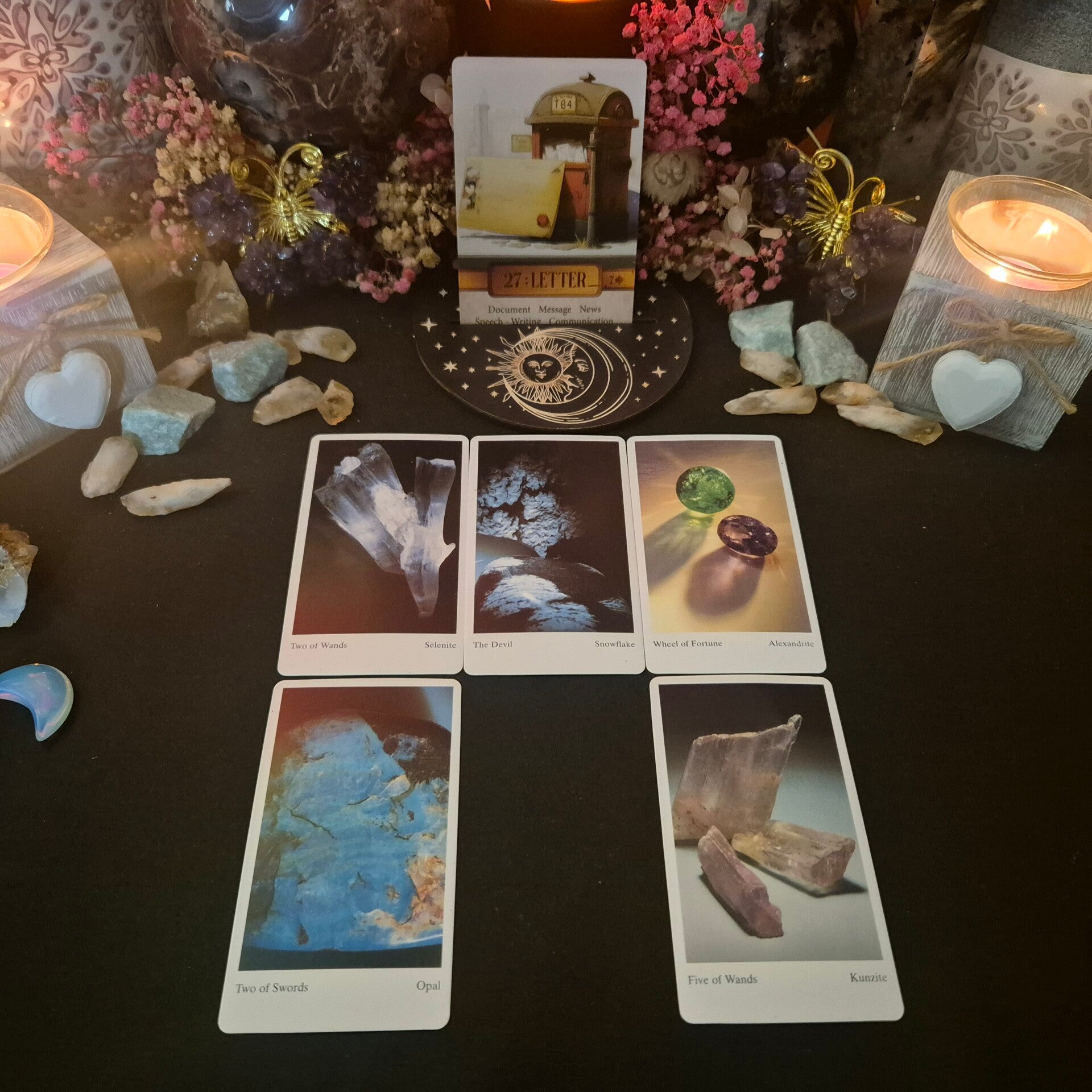 ✨️🍀🪽Goddelijke Mystieke Edelsteen Tarot