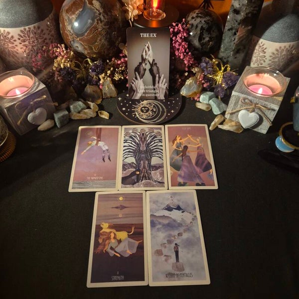 💫💕🪽Tarotlegging karmische Liefde