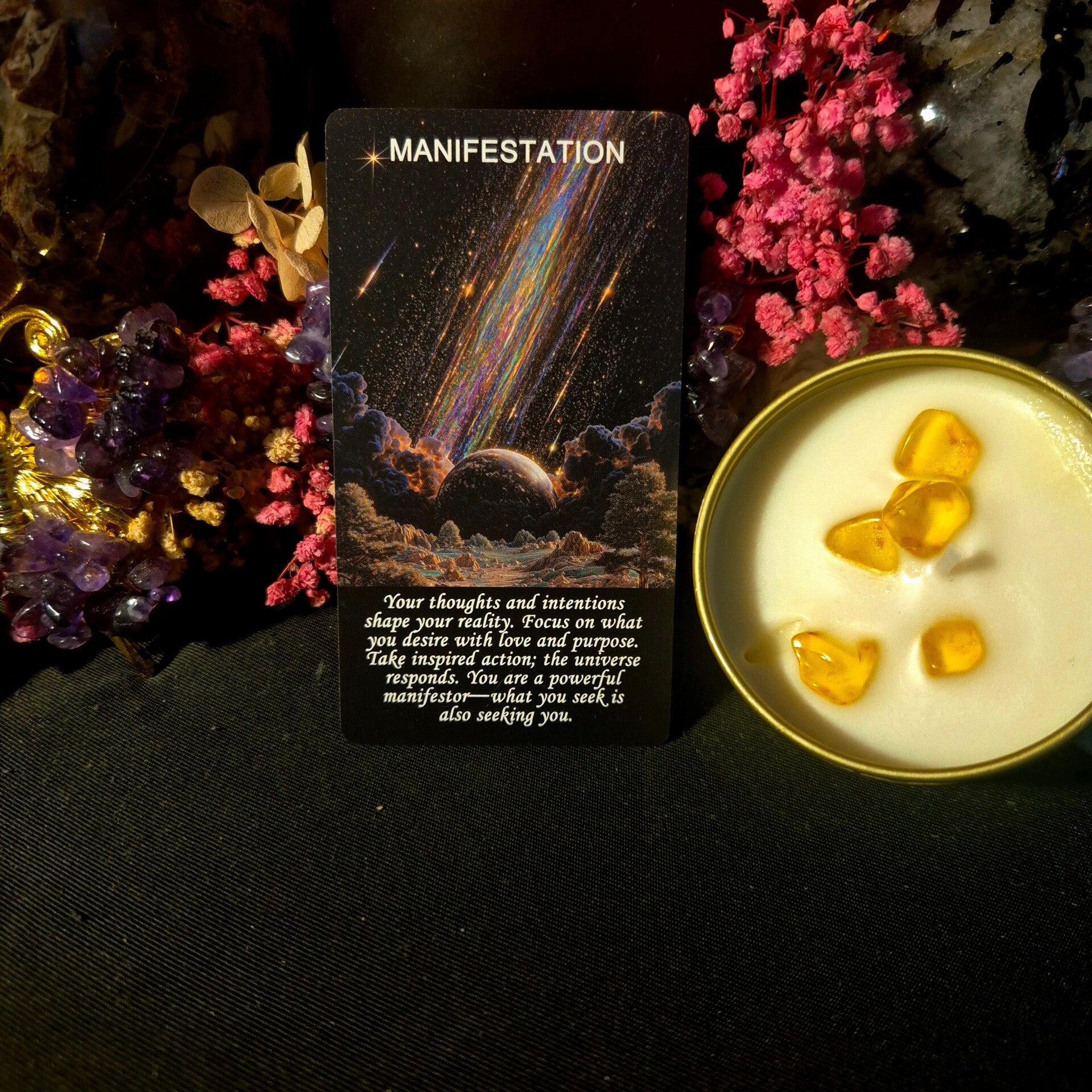 ✨️🍀🪽Goddelijke Mystieke Edelsteen Tarot