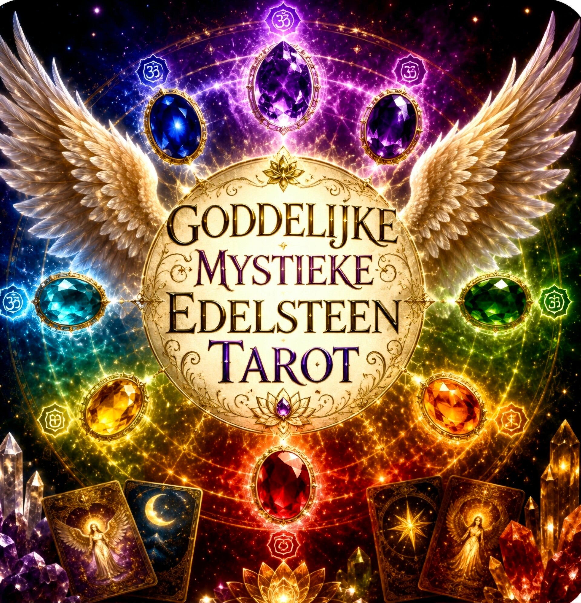 💫🪽Goddelijke Mystieke Edelsteen Tarot🪽💫