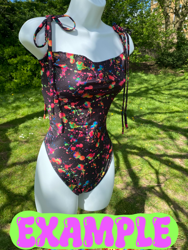 Create Your Own - Tie Up Bodysuit