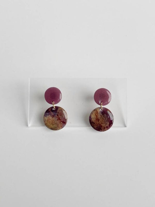 I. Dangle earrings Circle