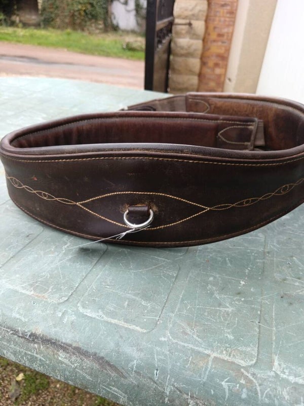 Sangle cuir double élastiques