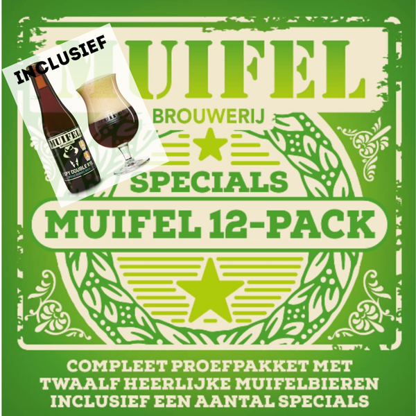 Muifel Specials 12-pack, inclusief prijswinnaar I Spy Double Rye!