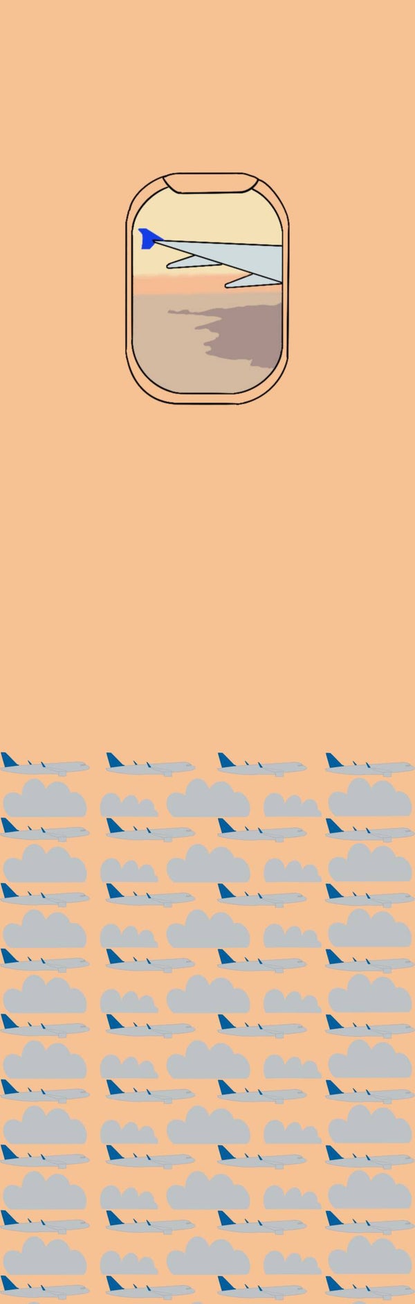 Marque page avion
