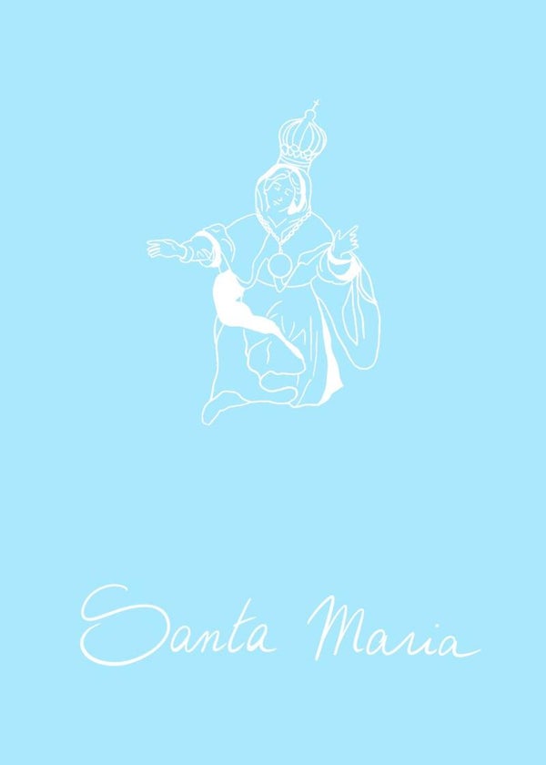 Carte postale Marie