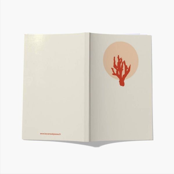 Carnet corail