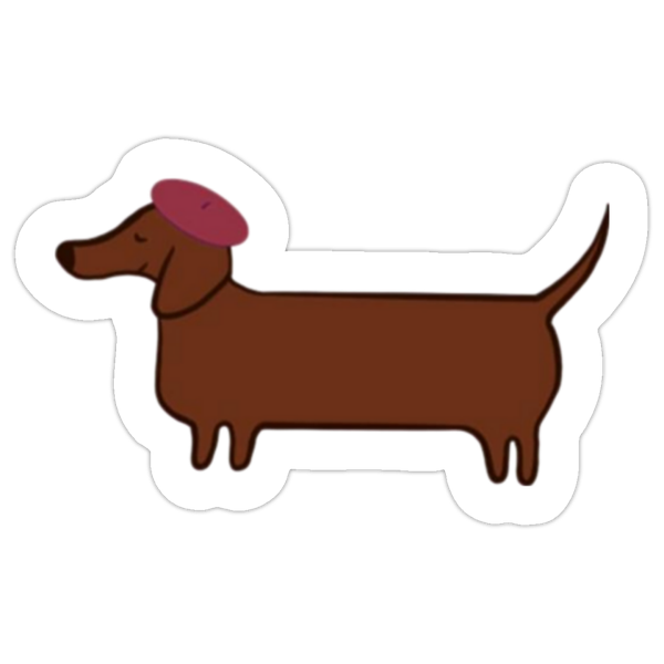 Sticker wouafff