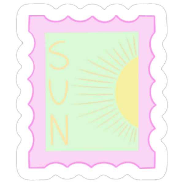 Sticker timbre