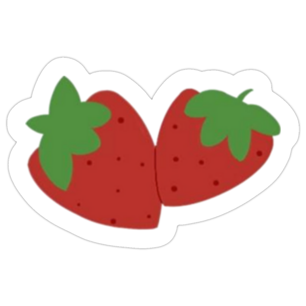 Sticker Charlotte aux fraises