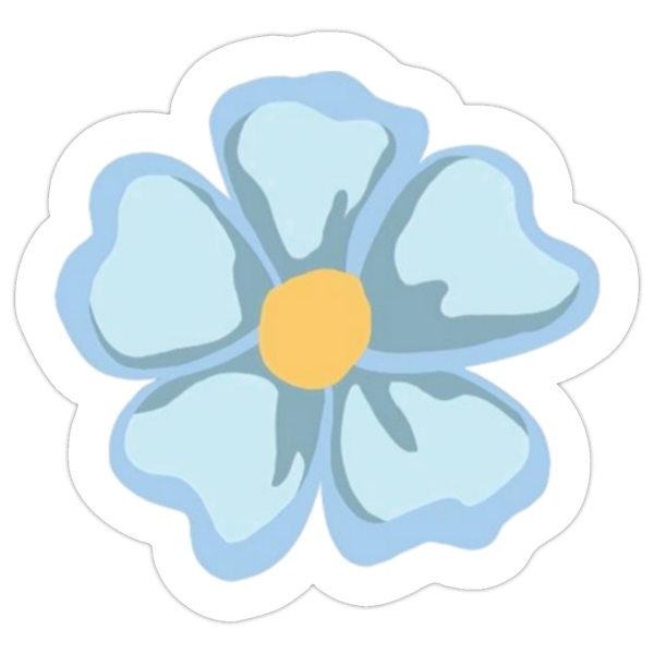 Sticker flower