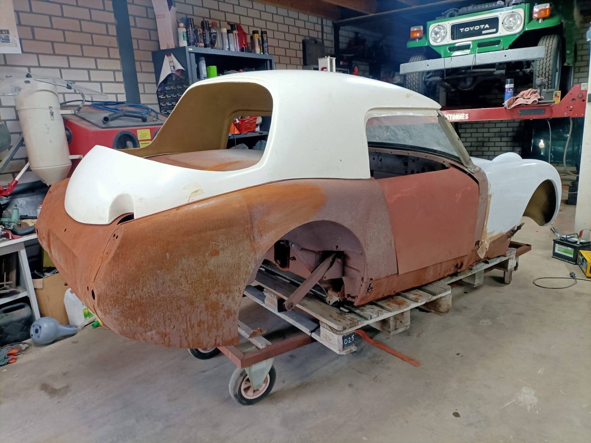 Austin healey sprite mk1 frogeye project