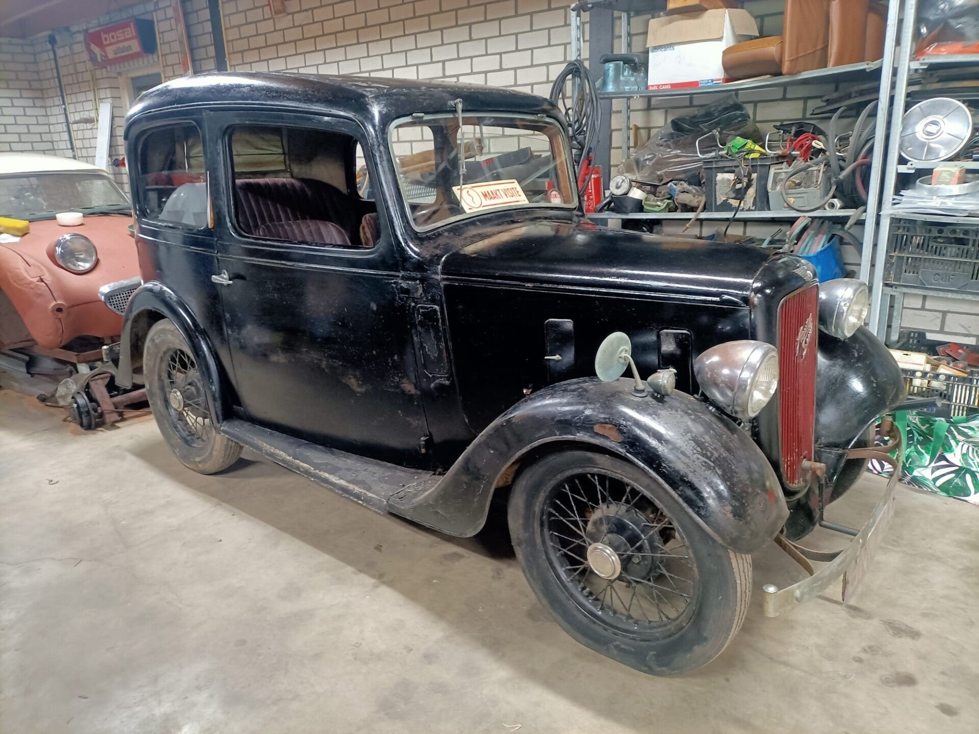 Austin seven ruby 1936 barnfind / schuurvondst
