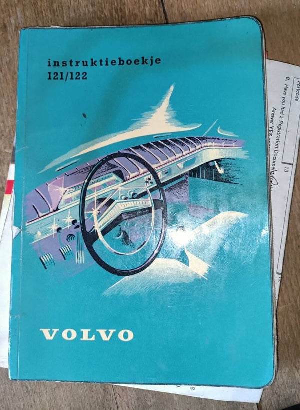 Volvo amazon 121 122 instructieboek