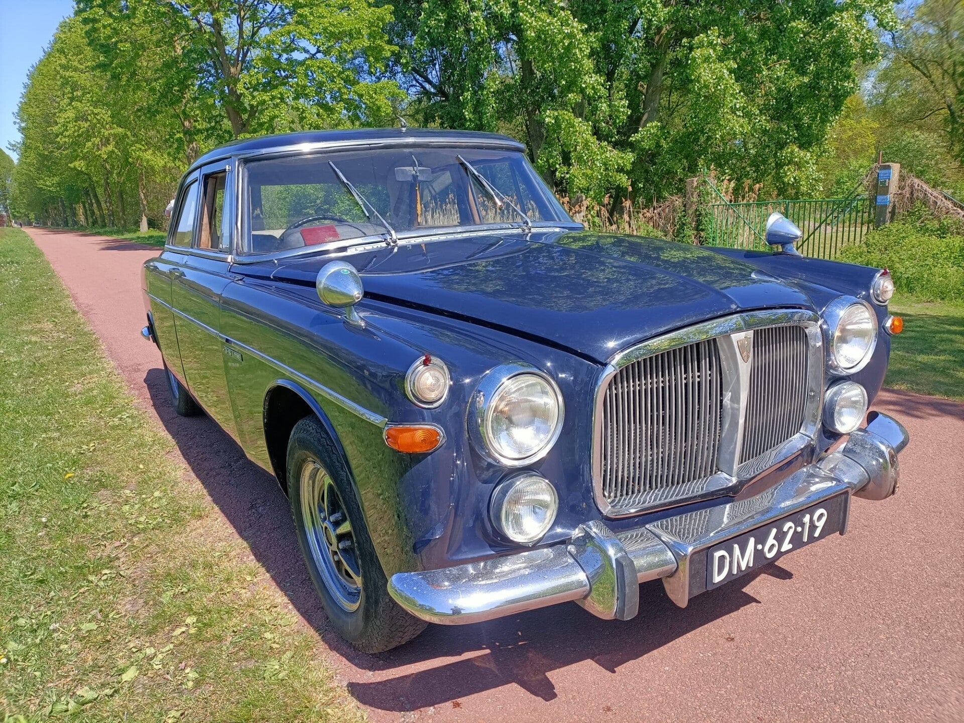 Rover 3.5 Litre Saloon V8 – bouwjaar 1969.