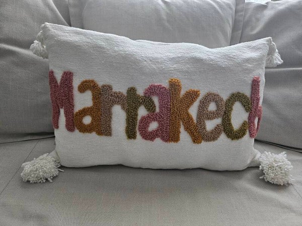 Coussin Marrakech multicolore